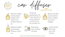 Load image into Gallery viewer, Vintage Library Car Freshener | Wooden Aromatherapy Diffuser
