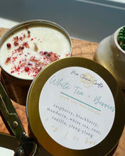 Load image into Gallery viewer, White Tea + Berries Soy Candle | 4 oz Candle | CORE COLLECTION

