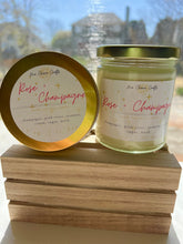 Charger l&#39;image dans la galerie, Rose + Champagne Soy Candle | 4oz Candle | CELEBRATION COLLECTION
