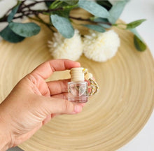 Load image into Gallery viewer, Milk + Honey Car Freshener | Wooden Aromatherapy Diffuser

