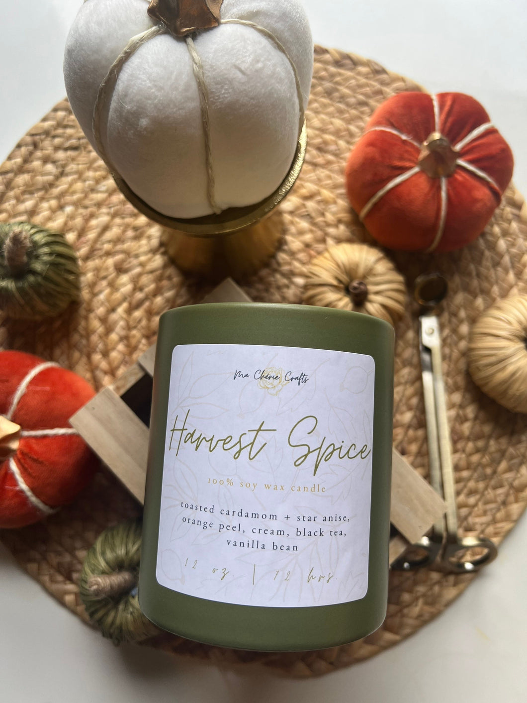 Harvest Spice | 12 oz Soy Candle | FALL COLLECTION