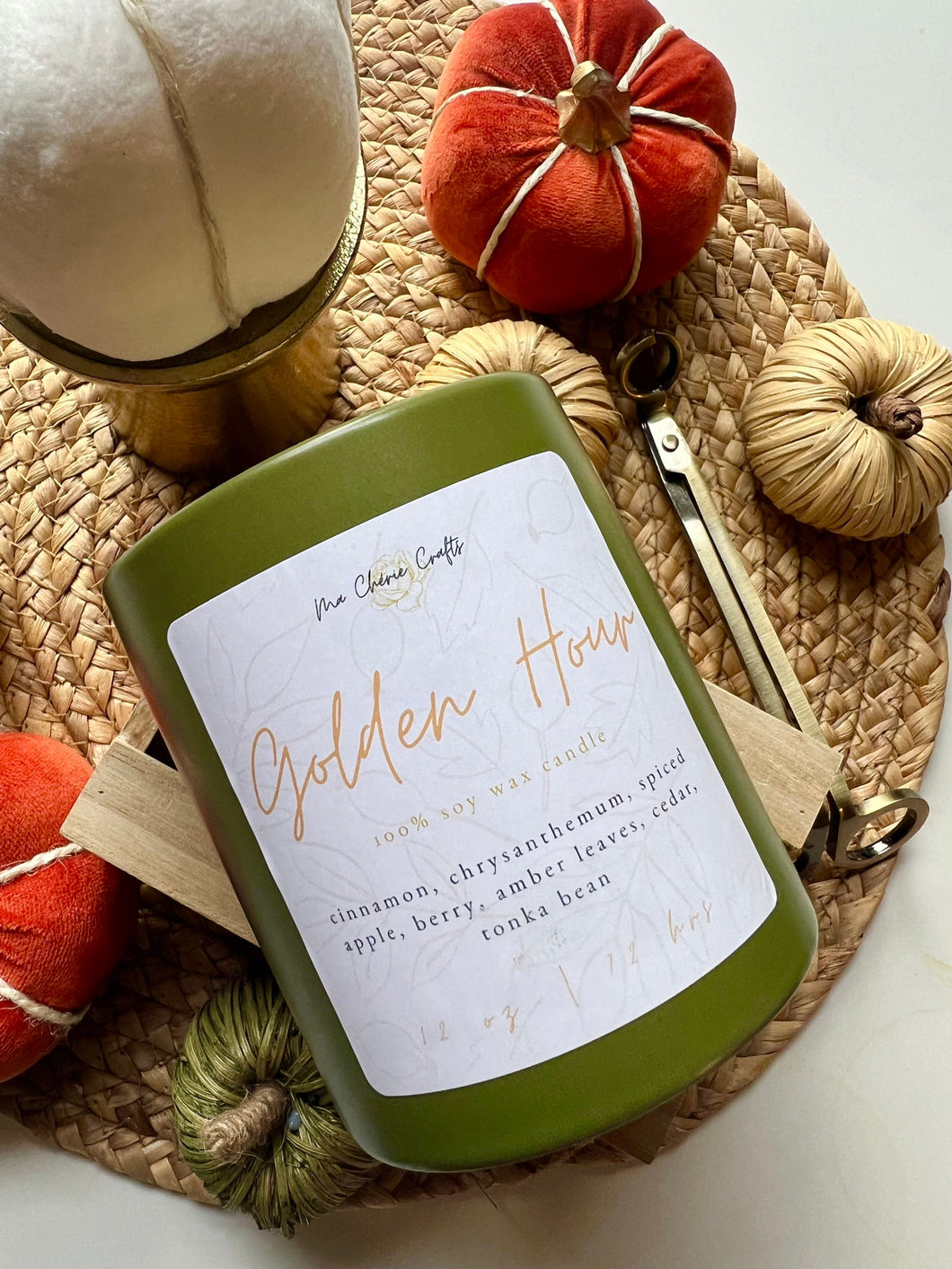 Golden Hour | 12 oz Soy Candle | FALL COLLECTION
