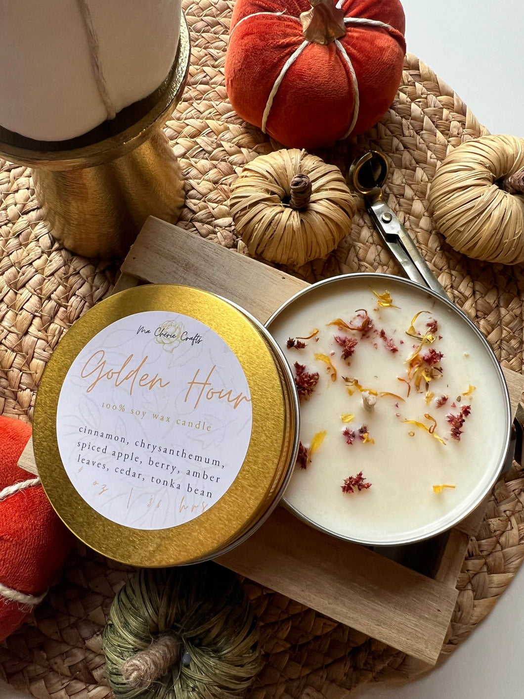 Golden Hour | 4 oz Soy Candle | FALL COLLECTION