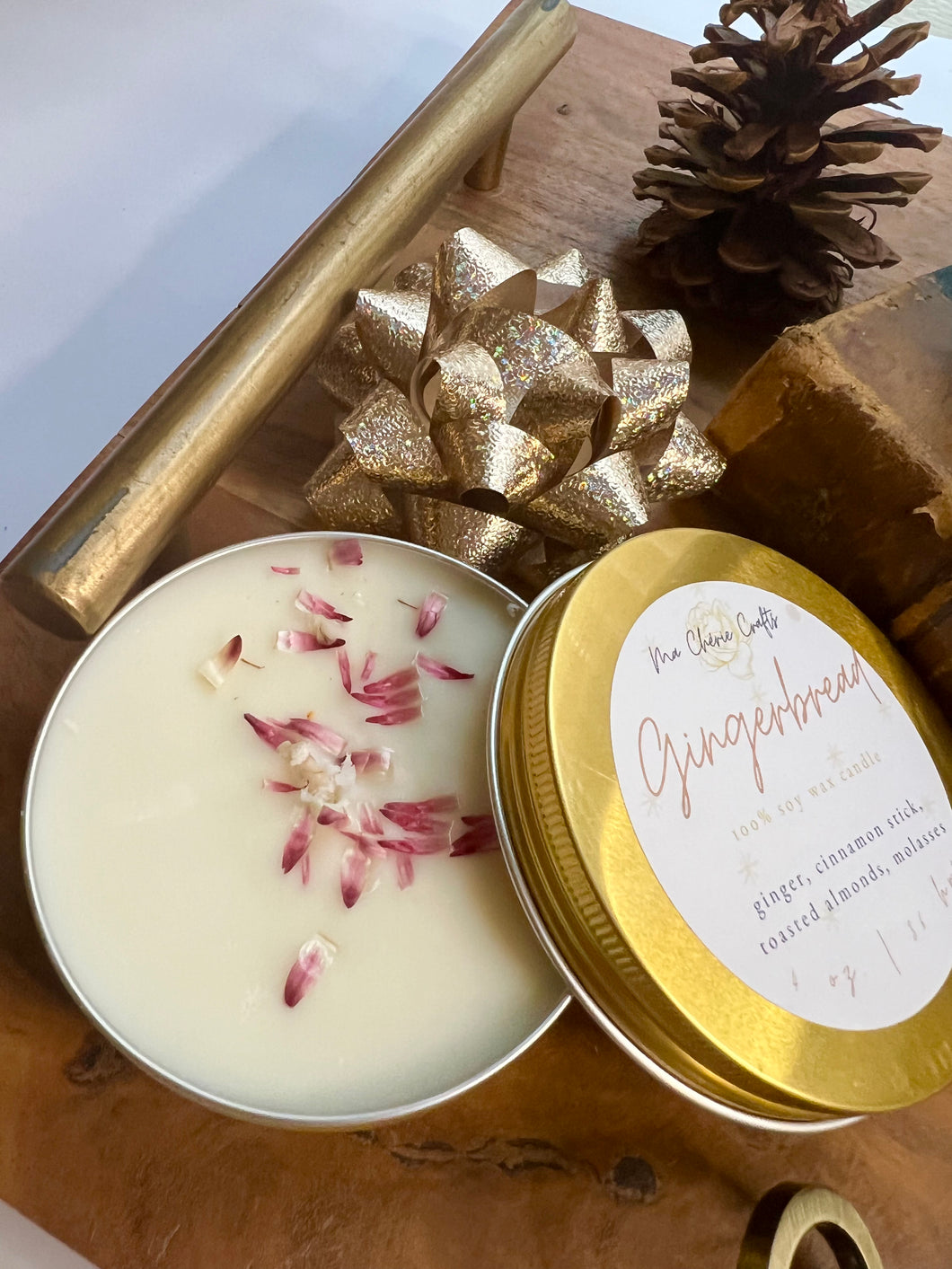 Gingerbread | 4 oz Soy Candle | WINTER COLLECTION