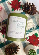 Charger l&#39;image dans la galerie, Rosemary Sage | 12 oz Soy Candle | WINTER COLLECTION
