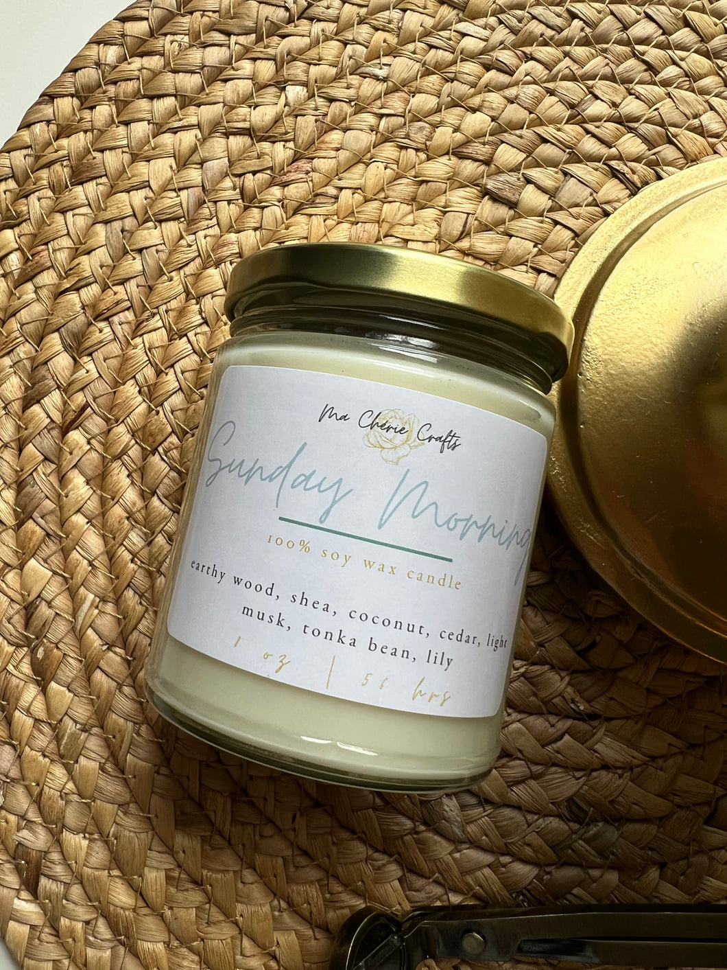 Sunday Morning Soy Candle | 8 oz Candle | CORE COLLECTION