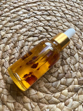 Load image into Gallery viewer, Rose Petal Infused Facial Oil | Hydrating Rejuvenating Oil | Luxury Natural Skincare

